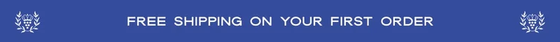 FREE SHIPPING ON YOUR FIRST ORDER