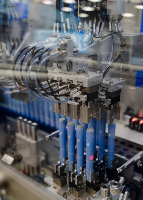 The success of GLP-1 agonist weight-loss drugs like Ozempic, seen here on a production line in Denmark, among adults has driven demand for similar medications among children and teenagers. Ozempic is not approved for use in kids but Wegovy is approved for weight loss in kids ages 12 and older who have obesity.