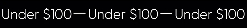 Under $100