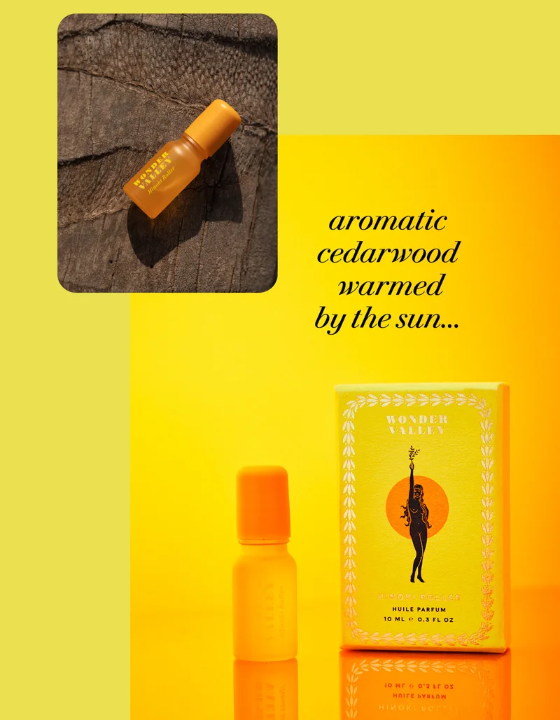aromatic cedarwood    warmed  by the sun...