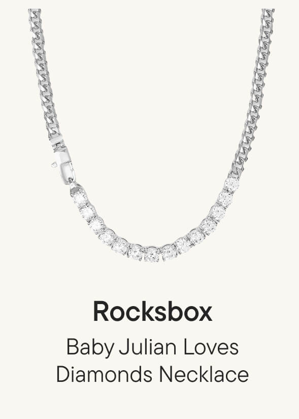 Baby Julian Loves Diamonds Necklace