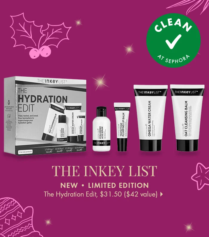 The INKEY List The Hydration Edit