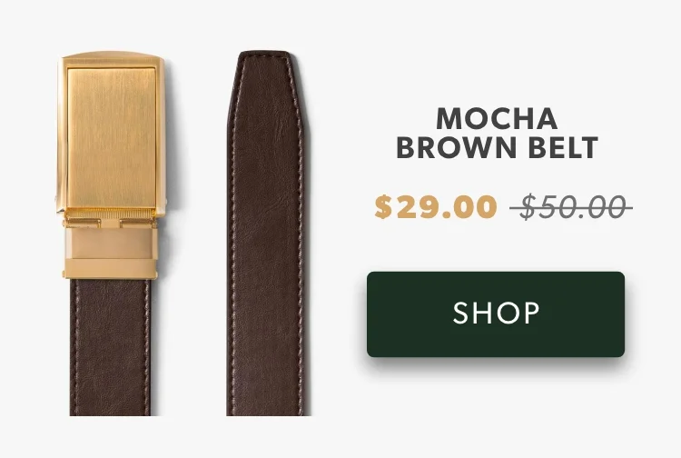 Gold & Mocha Brown Belt