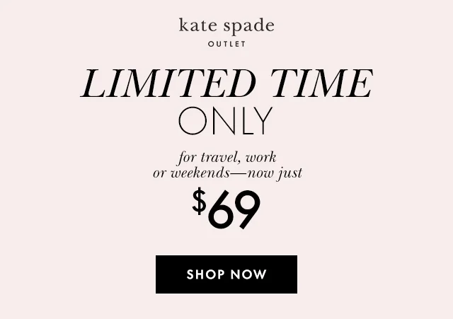 LIMITED TIME ONLY