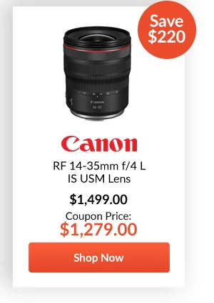 Canon RF 14-35mm f/4 L IS USM Lens