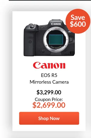 Canon EOS R5 Mirrorless Camera