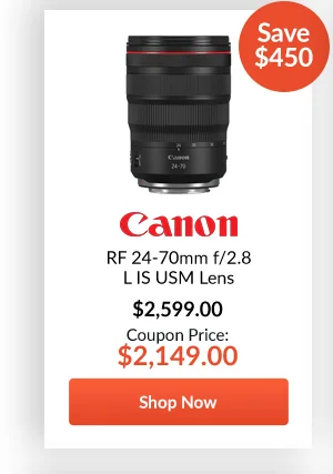 Canon RF 24-70mm f/2.8 L IS USM Lens