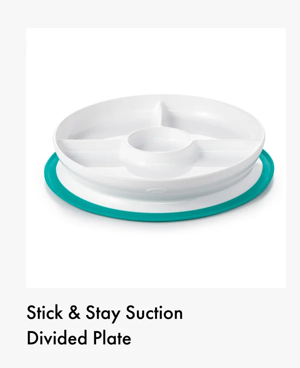 Stick ^ Stay Suction Divided Plate