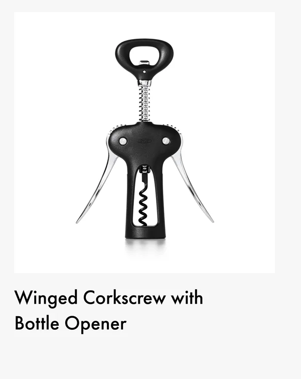 Winged Corkscrew with Bottle Opener