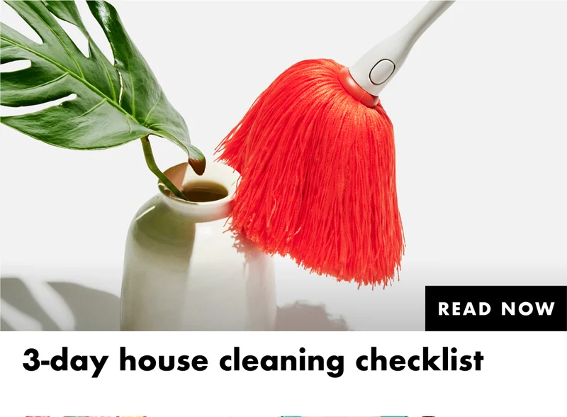 3-day house cleaning checklist } Read Now
