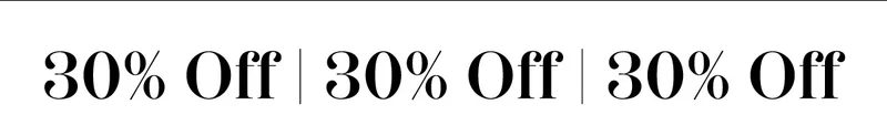 30% Off