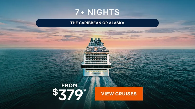 7+ Nights - The Caribbean or Alaska From $379* - View Cruises