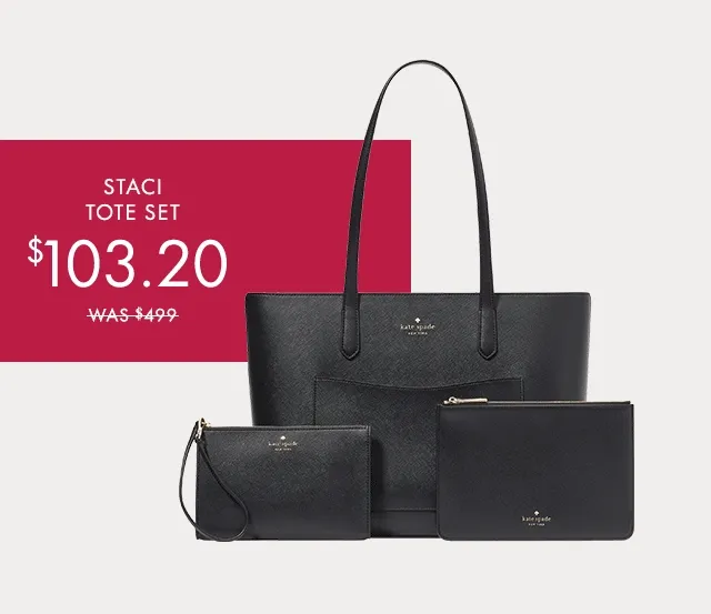 Staci Tote Set $103.20 was $499