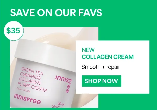 Green Tea Ceramide Collagen Plump Cream