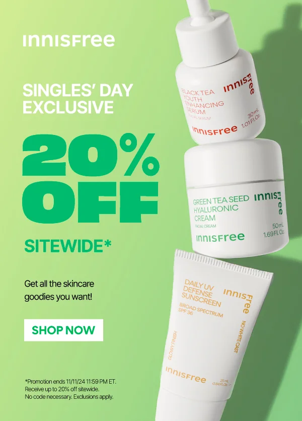 20% OFF SITEWIDE