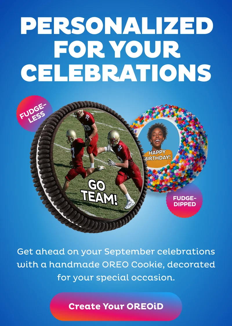 Create Your Custom OREOiD Cookie Create Your Custom OREOiD Cookie