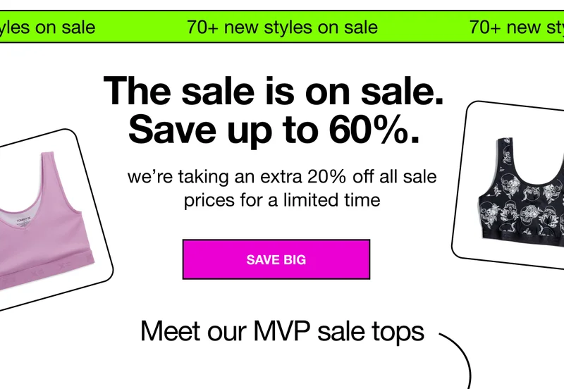 New Styles On Sale
