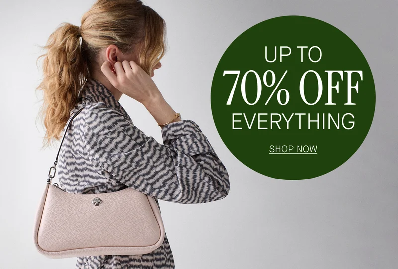 UP TO 70% OFF EVERYTHING