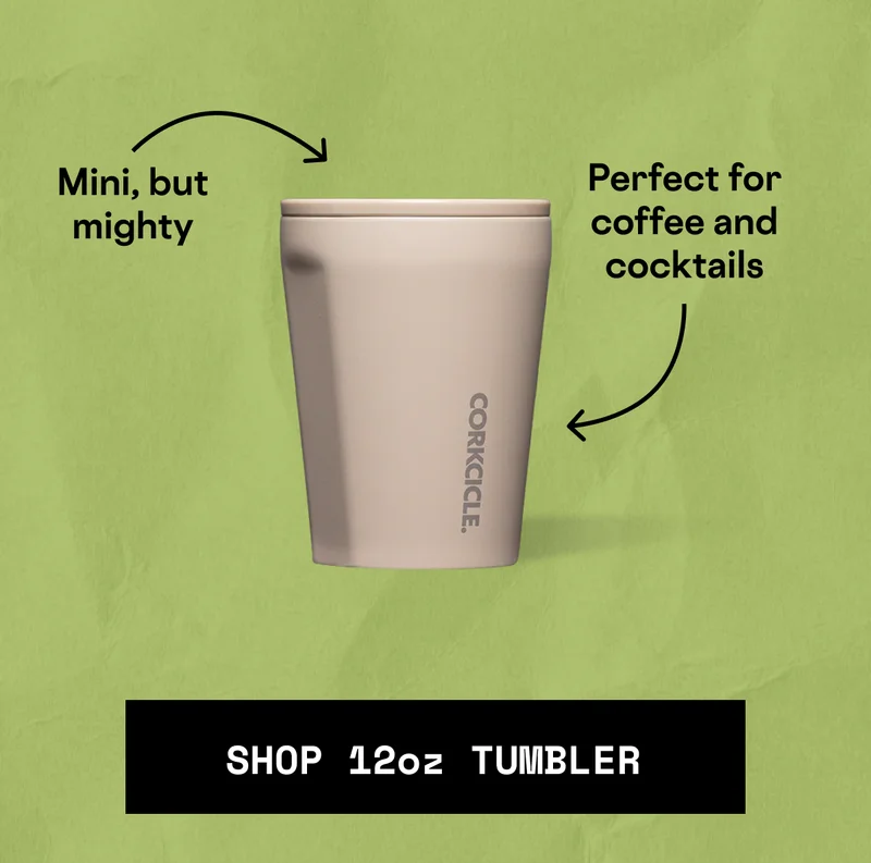 Shop 12oz Tumbler for coffee or cocktails