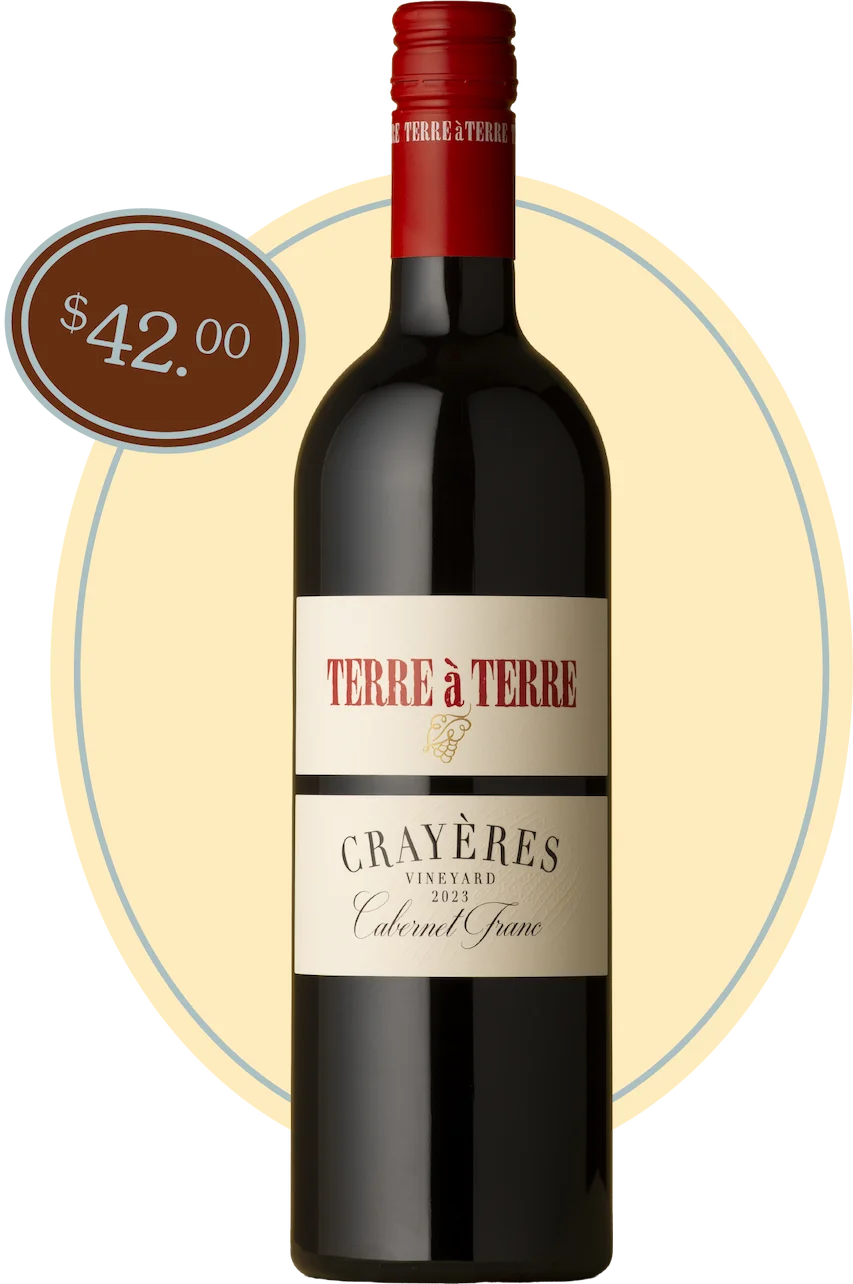 Crayères Vineyard Cabernet Franc 2023 bottle shot