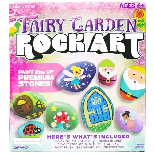 Image of Made by Me Fairy Garden Rock Art