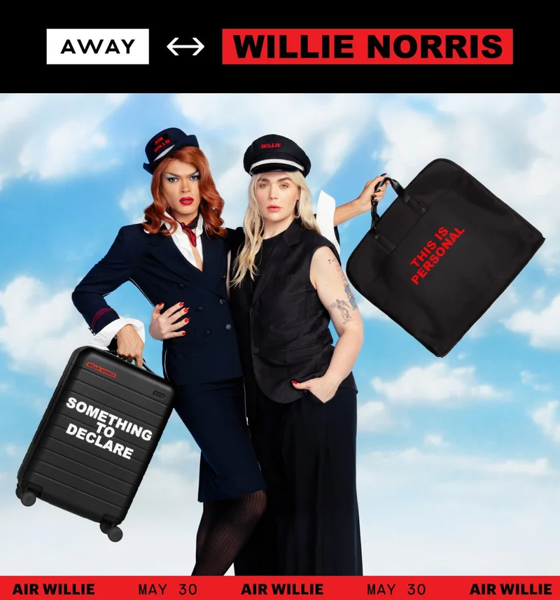 We’re happy to announce the on-time arrival of the new pride collection, featuring Willie’s iconic text-based designs that will give you something to declare.