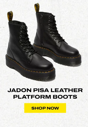 JADON PISA LEATHER PLATFORM BOOTS