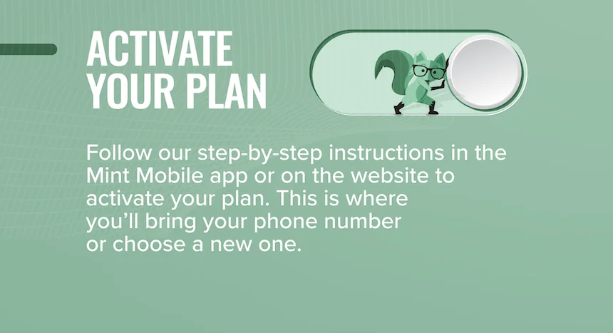 Activate your plan