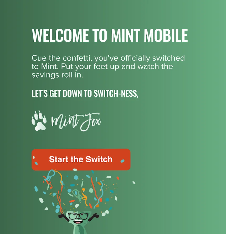 Welcome to Mint Mobile
