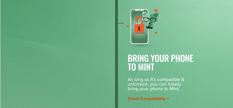 Bring your phone to Mint