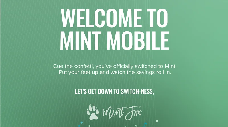 Welcome to Mint Mobile