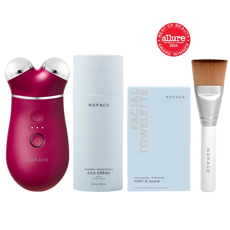 Image of Limited Edition TRINITY+ Velvet Rose Starter Kit - Smart Advanced Facial Toning Kit