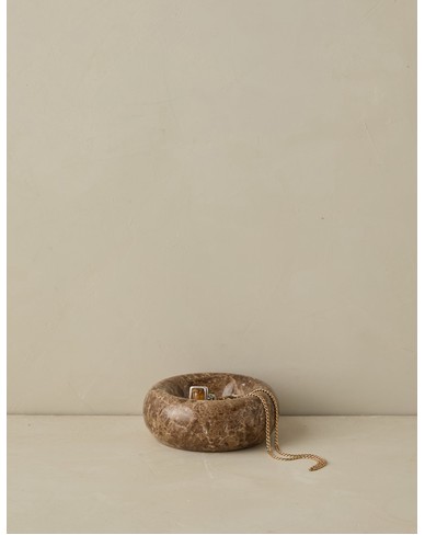 Contour Bowl by Anastasio Home-Cacao / Small