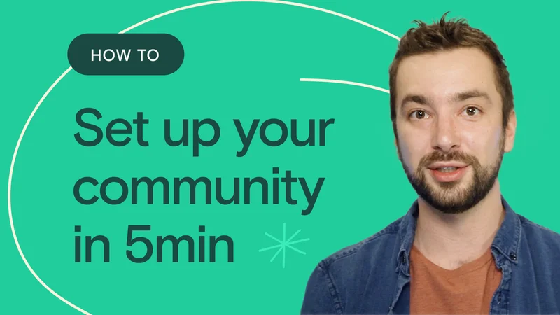 Watch: Setting up your community on Teachable (in 5 minutes!)