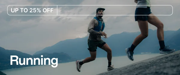 Running | up to 25% off
