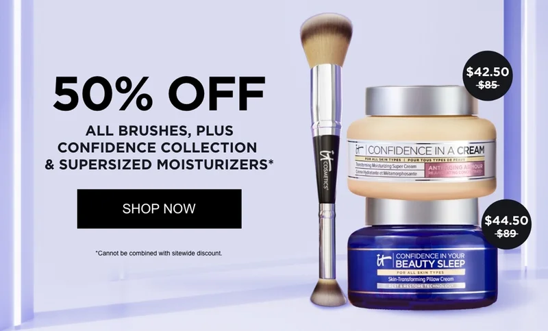 50% OFF CONFIDENCE COLLECTION