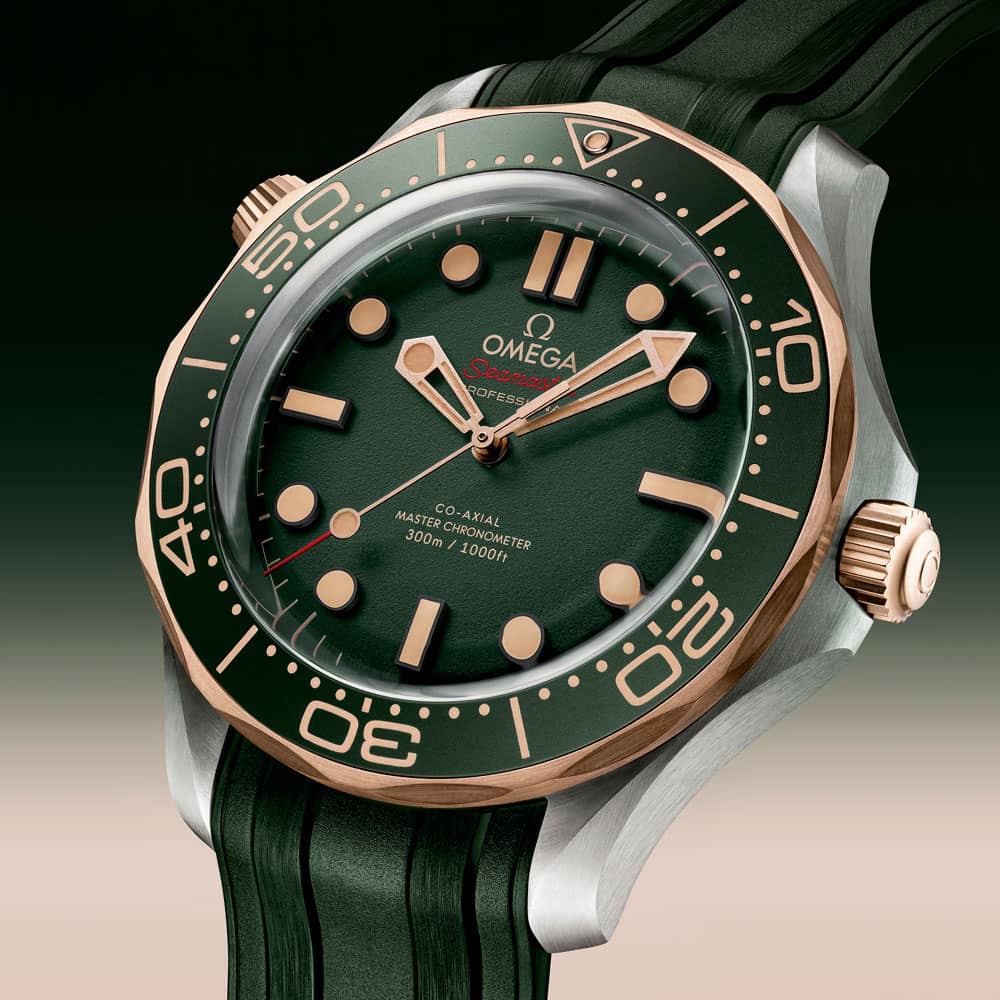 Diver 300M on rubber strap