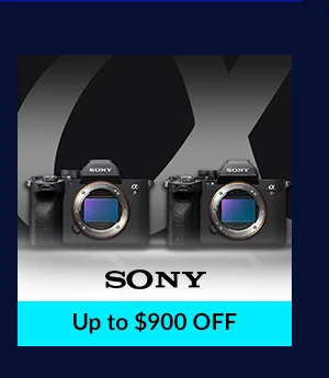 Sony  Up to $900 OFF