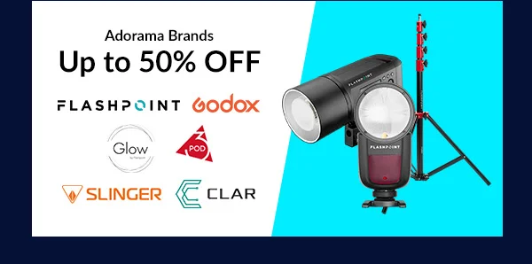 Adorama Brands  Up to 50% OFF