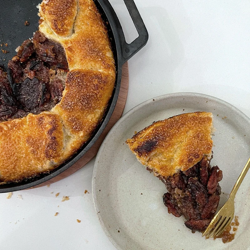 Cheryl Dayβs Rustic Pecan Galette