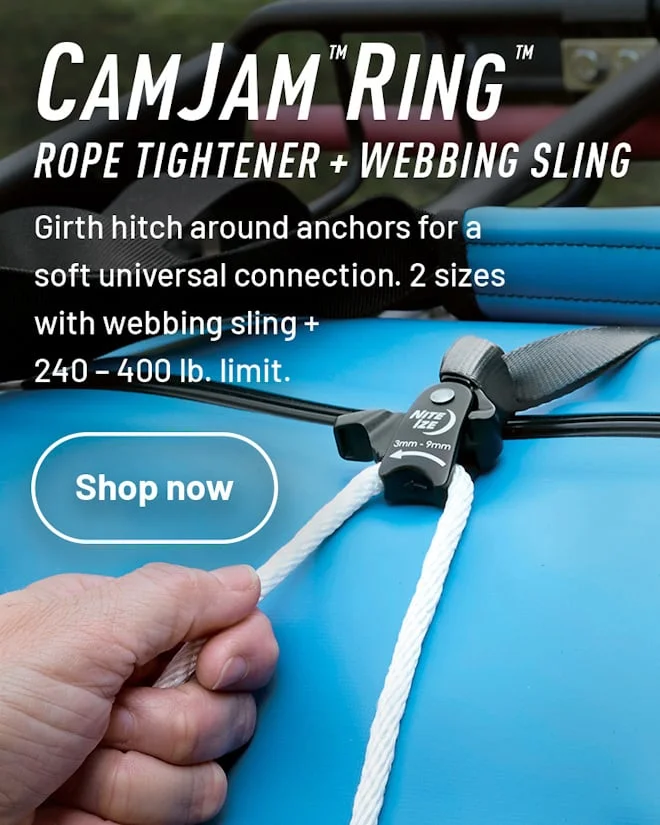 CamJam™ Ring™ Rope Tightener + Webbing Sling
