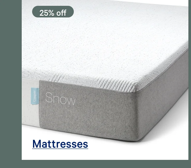 [25% off] >> Mattresses >>