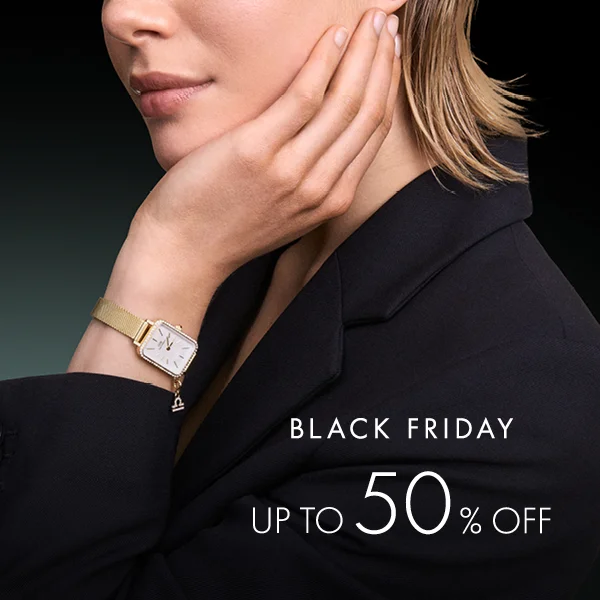 Black Friday: up to 50% off