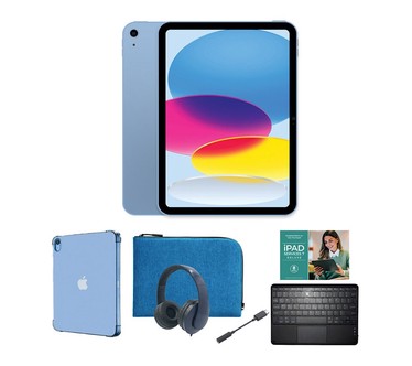 Apple iPad 11" 11th Gen 128GB w/ TPU Case, Keyboard & Accessories