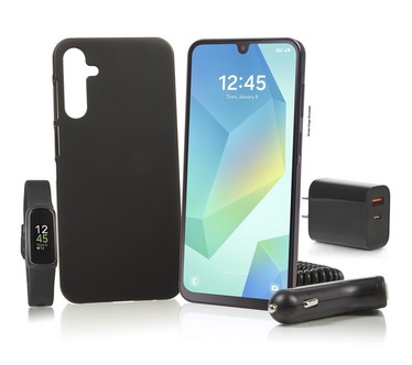 Tracfone Samsung A16 Bundle w/Fitbit Inspire 3