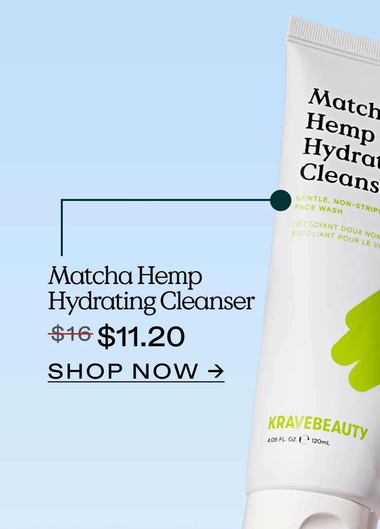 Matcha Hemp Hydrating Cleanser