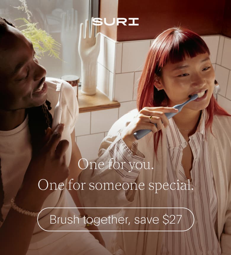 One for you. One for someone special. | Brush together, save $27