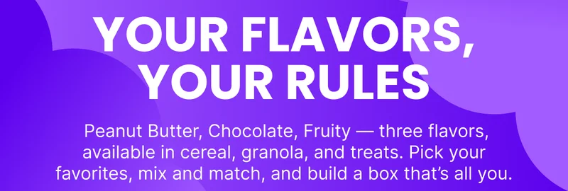 Your flavors, your rules