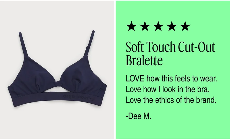 Soft Touch Cut-Out Bralette