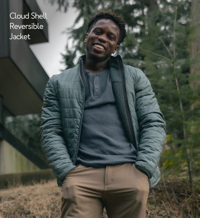 Cloud Shell Reversible Jacket
